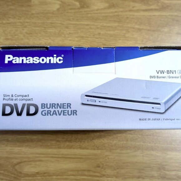 LIKE NEW! Panasonic VW-BN2 DVD Burner Original Box All Accessories+Manual TESTED - Picture 6 of 9